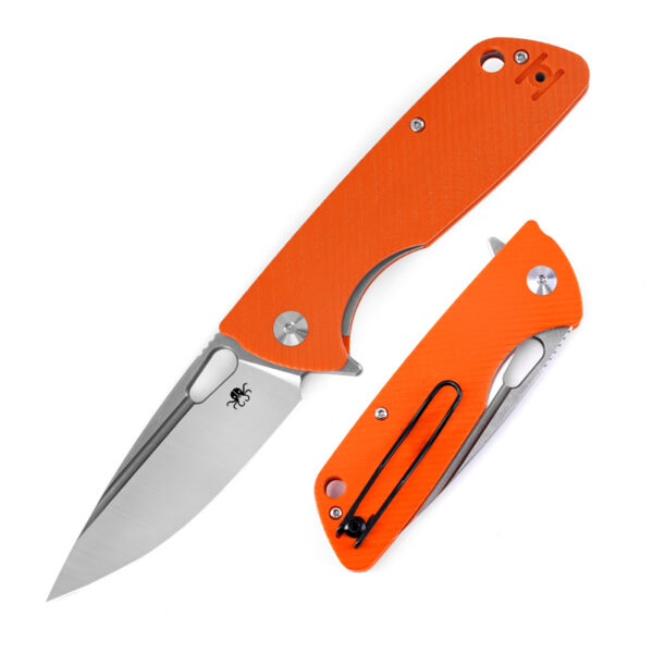 KLAKEN B04 GRANI, D2 Blade with G10 Handle EDC Folding Pocket Knife